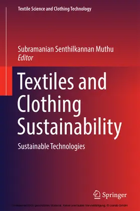 Muthu |  Textiles and Clothing Sustainability | eBook | Sack Fachmedien