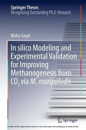 Goyal |  In silico Modeling and Experimental Validation for Improving Methanogenesis from CO2 via M. maripaludis | eBook | Sack Fachmedien