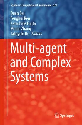Bai / Ren / Ito |  Multi-agent and Complex Systems | Buch |  Sack Fachmedien