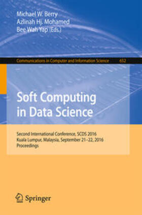 Berry / Hj. Mohamed / Yap |  Soft Computing in Data Science | eBook | Sack Fachmedien