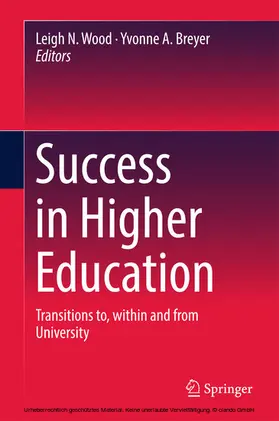 Wood / Breyer |  Success in Higher Education | eBook | Sack Fachmedien