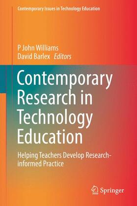 Barlex / Williams |  Contemporary Research in Technology Education | Buch |  Sack Fachmedien