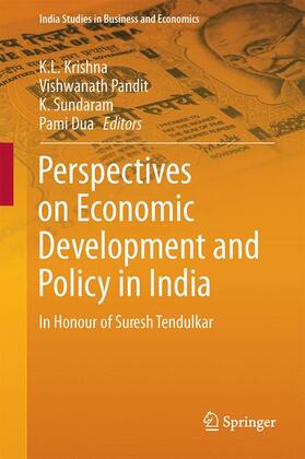 Krishna / Dua / Pandit | Perspectives on Economic Development and Policy in India | Buch | 978-981-10-3149-6 | sack.de