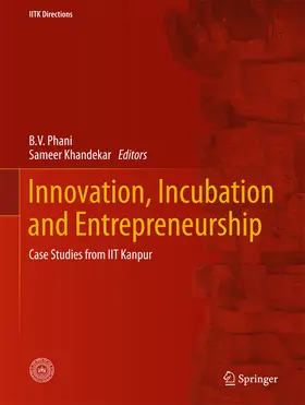 Phani / Khandekar |  Innovation, Incubation and Entrepreneurship | eBook | Sack Fachmedien