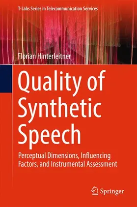 Hinterleitner |  Quality of Synthetic Speech | Buch |  Sack Fachmedien