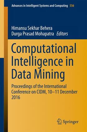 Mohapatra / Behera |  Computational Intelligence in Data Mining | Buch |  Sack Fachmedien