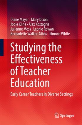 Mayer / Dixon / Kline |  Studying the Effectiveness of Teacher Education | eBook | Sack Fachmedien