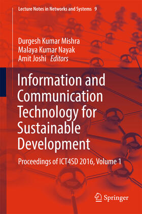 Mishra / Nayak / Joshi |  Information and Communication Technology for Sustainable Development | eBook | Sack Fachmedien