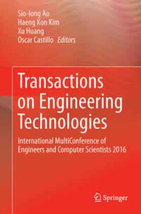 Ao / Castillo / Kim |  Transactions on Engineering Technologies | Buch |  Sack Fachmedien