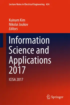 Kim / Joukov |  Information Science and Applications 2017 | eBook | Sack Fachmedien