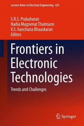 Prabaharan / Kanchana Bhaaskaran / Thalmann |  Frontiers in Electronic Technologies | Buch |  Sack Fachmedien