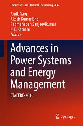 Garg / Bhoi / Sanjeevikumar |  Advances in Power Systems and Energy Management | eBook | Sack Fachmedien