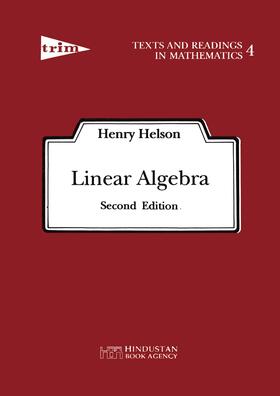 Helson |  Linear Algebra | eBook | Sack Fachmedien