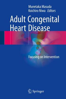 Niwa / Masuda |  Adult Congenital Heart Disease | Buch |  Sack Fachmedien