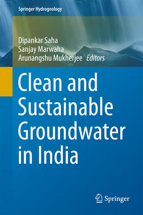 Saha / Marwaha / Mukherjee |  Clean and Sustainable Groundwater in India | eBook | Sack Fachmedien
