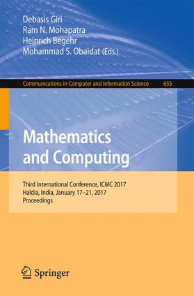 Giri / Obaidat / Mohapatra |  Mathematics and Computing | Buch |  Sack Fachmedien