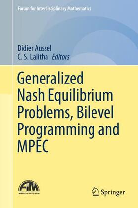 Aussel / Lalitha |  Generalized Nash Equilibrium Problems, Bilevel Programming and Mpec | Buch |  Sack Fachmedien