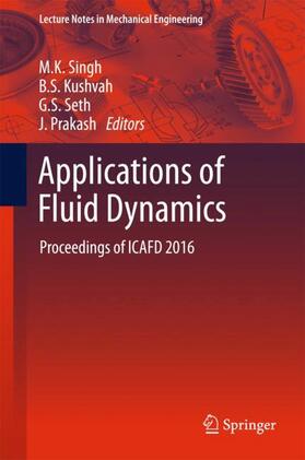 Singh / Prakash / Kushvah |  Applications of Fluid Dynamics | Buch |  Sack Fachmedien