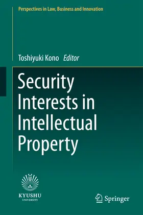 Kono |  Security Interests in Intellectual Property | eBook | Sack Fachmedien