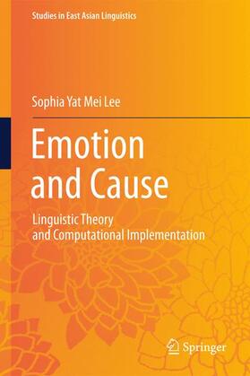 Lee |  Emotion and Cause | Buch |  Sack Fachmedien