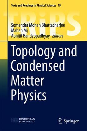 Bhattacharjee / Bandyopadhyay / Mj |  Topology and Condensed Matter Physics | Buch |  Sack Fachmedien