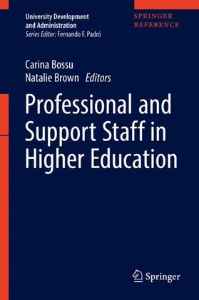 Brown / Bossu |  Professional and Support Staff in Higher Education | Buch |  Sack Fachmedien
