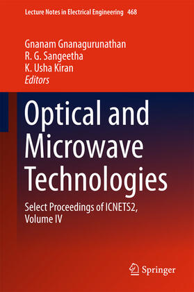 Gnanagurunathan / Sangeetha / Kiran |  Optical And Microwave Technologies | eBook | Sack Fachmedien