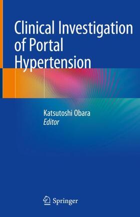 Obara |  Clinical Investigation of Portal Hypertension | Buch |  Sack Fachmedien