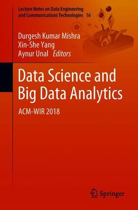 Mishra / Unal / Yang |  Data Science and Big Data Analytics | Buch |  Sack Fachmedien