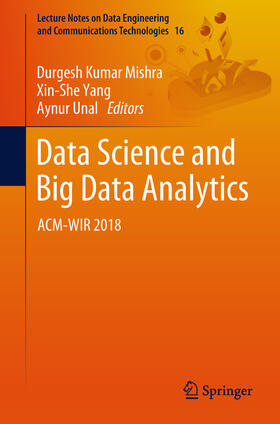 Mishra / Yang / Unal |  Data Science and Big Data Analytics | eBook | Sack Fachmedien