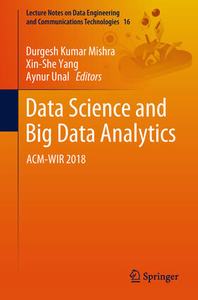 Mishra / Yang / Unal | Data Science and Big Data Analytics | E-Book | sack.de