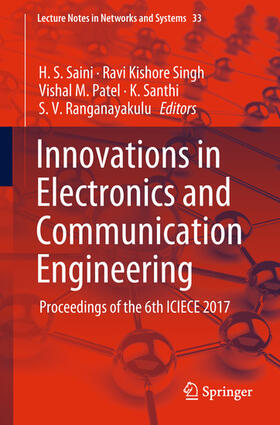 Saini / Singh / Patel |  Innovations in Electronics and Communication Engineering | eBook | Sack Fachmedien