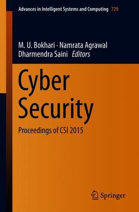 Bokhari / Saini / Agrawal |  Cyber Security | Buch |  Sack Fachmedien
