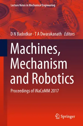 Badodkar / Dwarakanath |  Machines, Mechanism and Robotics | eBook | Sack Fachmedien