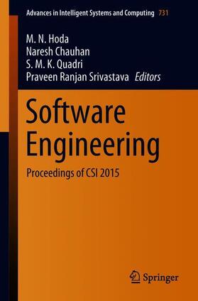 Hoda / Srivastava / Chauhan |  Software Engineering | Buch |  Sack Fachmedien