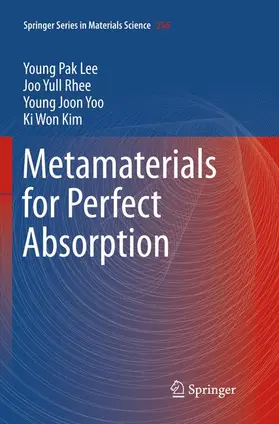 Lee / Kim / Rhee |  Metamaterials for Perfect Absorption | Buch |  Sack Fachmedien