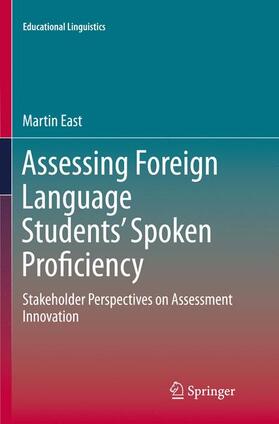 East |  Assessing Foreign Language Students¿ Spoken Proficiency | Buch |  Sack Fachmedien