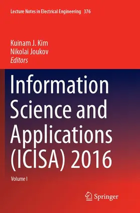 Joukov / Kim |  Information Science and Applications (ICISA) 2016 | Buch |  Sack Fachmedien