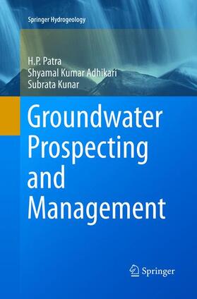 Patra / Kunar / Adhikari |  Groundwater Prospecting and Management | Buch |  Sack Fachmedien