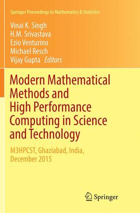 Singh / Srivastava / Gupta |  Modern Mathematical Methods and High Performance Computing in Science and Technology | Buch |  Sack Fachmedien