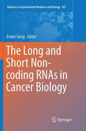 Song |  The Long and Short Non-coding RNAs in Cancer Biology | Buch |  Sack Fachmedien