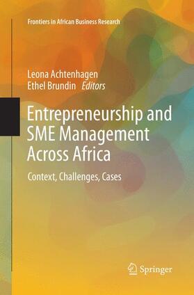 Brundin / Achtenhagen |  Entrepreneurship and SME Management Across Africa | Buch |  Sack Fachmedien