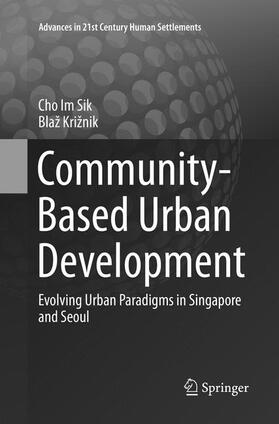 Križnik / Cho |  Community-Based Urban Development | Buch |  Sack Fachmedien