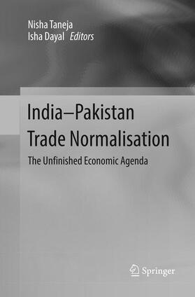 Dayal / Taneja |  India-Pakistan Trade Normalisation | Buch |  Sack Fachmedien