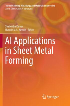 Hussein / Kumar |  AI Applications in Sheet Metal Forming | Buch |  Sack Fachmedien