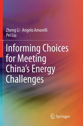 Li / Liu / Amorelli |  Informing Choices for Meeting China¿s Energy Challenges | Buch |  Sack Fachmedien
