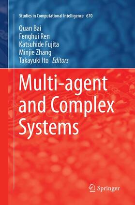 Bai / Ren / Ito |  Multi-agent and Complex Systems | Buch |  Sack Fachmedien