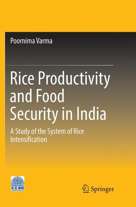 Varma |  Rice Productivity and Food Security in India | Buch |  Sack Fachmedien
