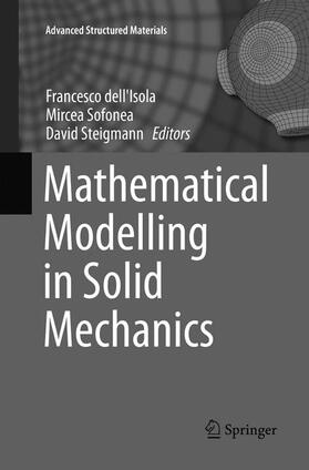 dell'Isola / Steigmann / Sofonea |  Mathematical Modelling in Solid Mechanics | Buch |  Sack Fachmedien