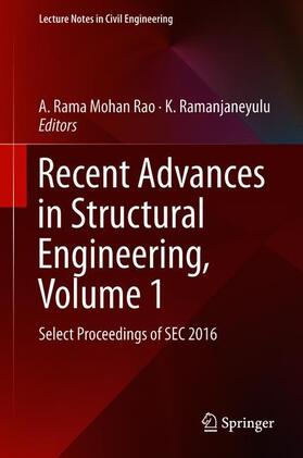Ramanjaneyulu / Rao |  Recent Advances in Structural Engineering, Volume 1 | Buch |  Sack Fachmedien